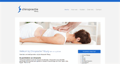 Desktop Screenshot of chiropractietilburg.com